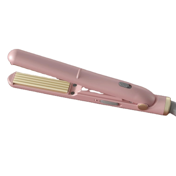 Mini Portable Hair Straightener with Curler Parts and PTC Heater
