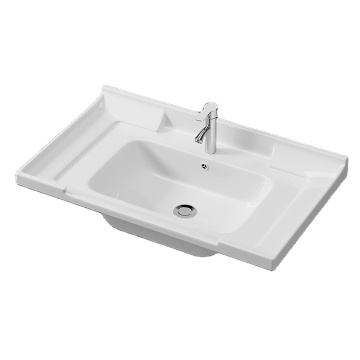 Modern Rectangular Stone Wash Hand Basin Single-Hole Faucet for Bathroom Sink Cabinet, Hotel, Kitchen - Chaozhou