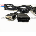 Cable conector OBDII macho a D-SUB