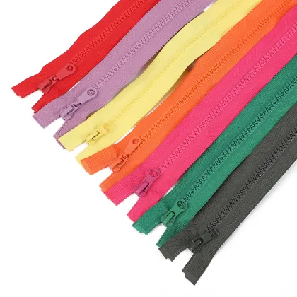 High-Quality, Eco-Friendly Resin Plastic Zipper Wholesale: Ideal for Clothes, Bags, and Shoes