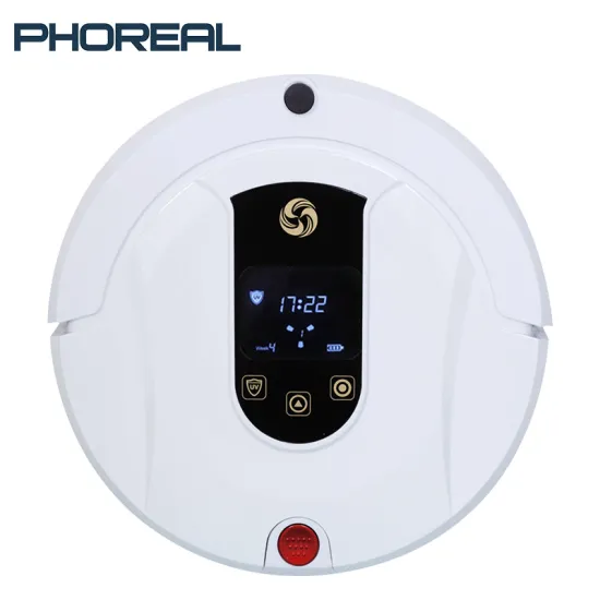 PhoReal 1200PA Smart Robot Vacuum Cleaner For Home Dry Wet Water Washing Cleaning Robot