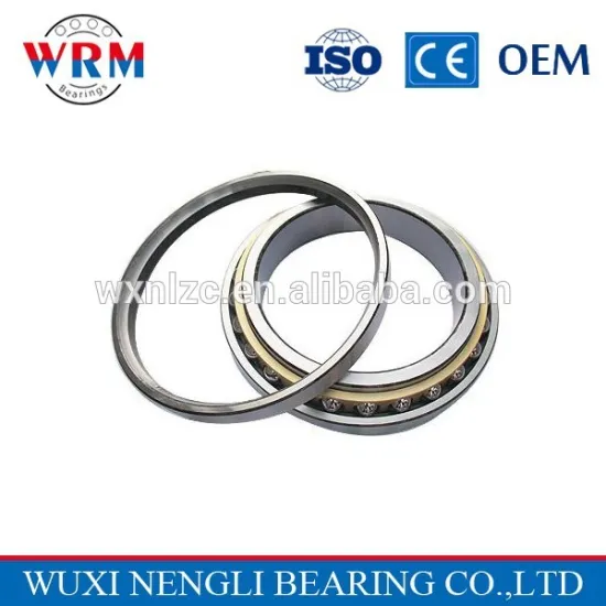 High performance single row angular contact ball bearing 7208 for Eddy-vibrating screen