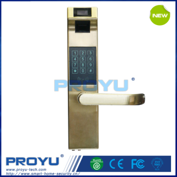 PROYU newest High quality fingerprint door lock password lock PY-8912-J