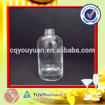 scew cap perfume glass bottle 330ml
half frosted perfume glass bottle 100ml
