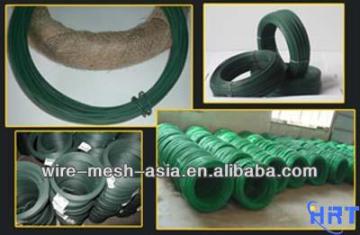 PVC coated rebar binding wire factory used in contruction /ISO,Anping,China PVC coated or Galvanized Binding wire & U typ wire