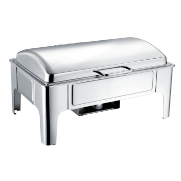 Chafing Dish en acier inoxydable pleine grandeur