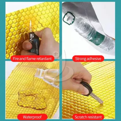 New Waterproof Noise-Reducing Butyl Sound Deadening Material