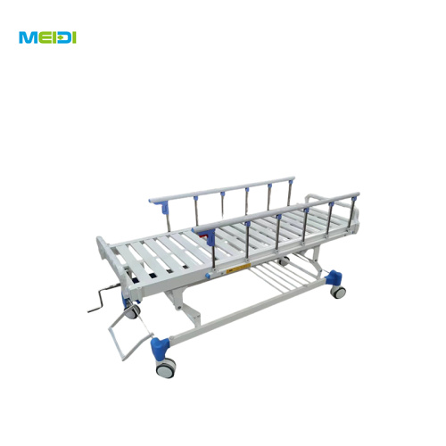 Wholesale Medical Bed Stainless Steel Manual Hospital Bed for Patient