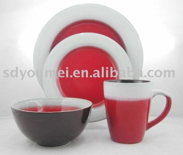 stoneware dinner set