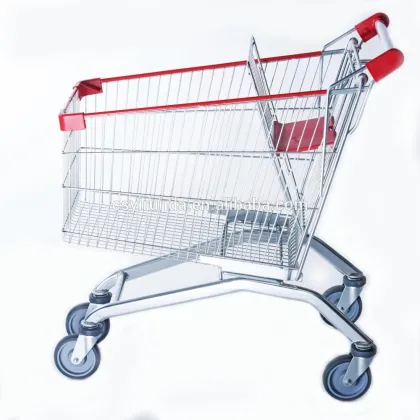 Customize carrefour shopping cart trolley for sale