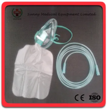 SY-L090 Medical consumables NRB bag oxygen mask with reservoir bag