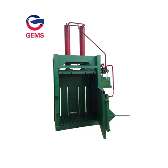 Automatic Rag Baler Used Clothes Bales Packing Machine
