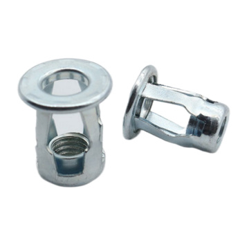Υψηλής ποιότητας ψευδαργύρης χάλυβα M6 Flange Head Spider Blind Irved Inserts (Nutserts), Molly Screws, Jack Nivet Nuts: Λύσεις Firmium Fixing Solutions