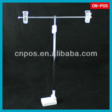 spermarket metal menu table stand for display for hanging