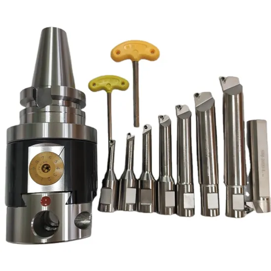 Fine Boring Head with Blade Holder: Precision Machine Tools Accessories for Accurate Drilling and Boring Operations