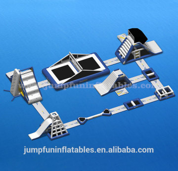 High standard Floating Aqua Park commercial Inflatable Water Park production