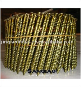 Cheap 16 degree Coil Nails on sale/pallet coil nails