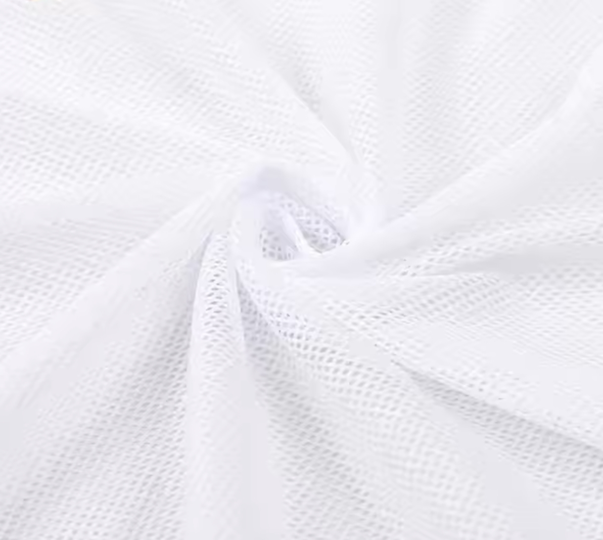 Tela de malla de diamante cuadrángulo para ropa deportiva transpirable