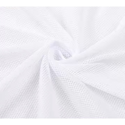 Tela de malla de diamante cuadrángulo para ropa deportiva transpirable