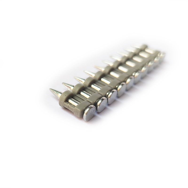 Clamp tip gas nails gray strips