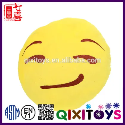 Unique design d emoji sunglass emoji cushion poo pillow
