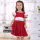 Jannybb Design Red Great Worrior Girls' Costume