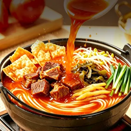 Yuxi Style Sour Cabbage Small Pot Rice Vermicelli