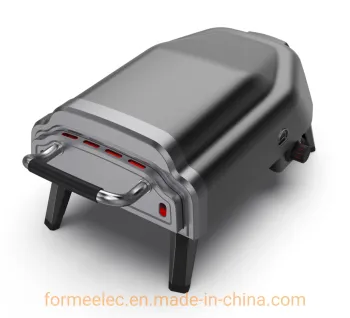 Rotating Gas BBQ Grill Pizza Beef Baking Oven 14" Gas Rotating Pizza Oven