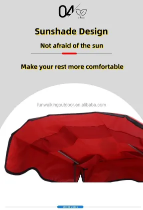 Folding Portable Lightweight Aluminum Camp Chair for Outdoor Events