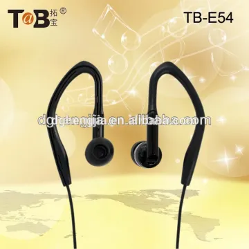 New stylish stereo sports ear hanging ear hook headphones with mic