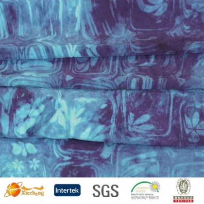 Custom Digital Printing Silk Cupro Fabric