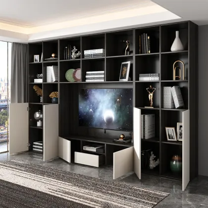 Simple and modern TV cabinet