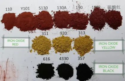Concrete Ferric Oxide Synthetic Pigments Oxido De Hierro