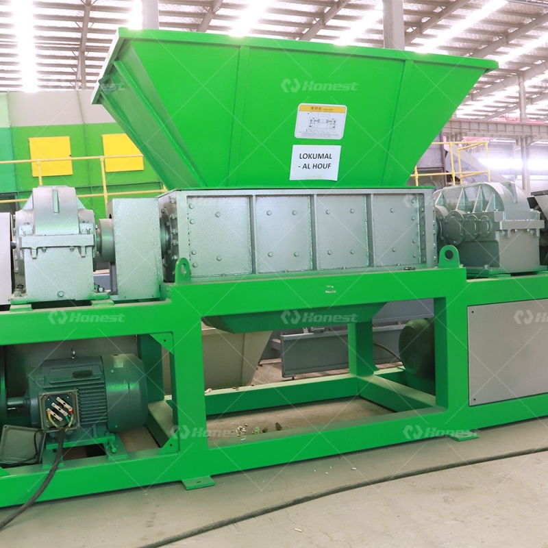 High Quality Wood Metal Two Shaft Shredder for Industrial Recycling Plants - Good Price