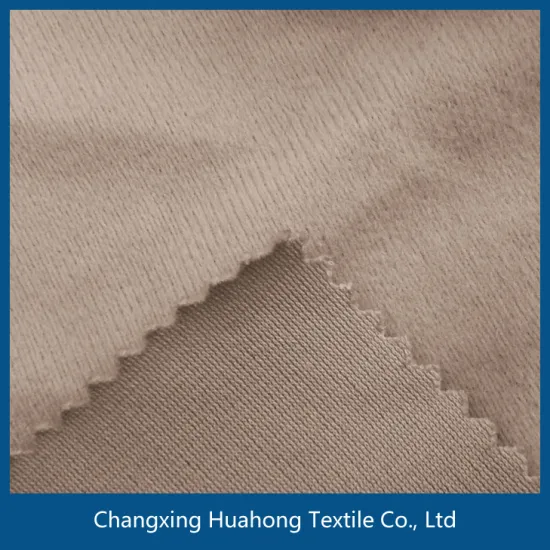 high quality tricot brushed fabric with all DTY for soprtwear