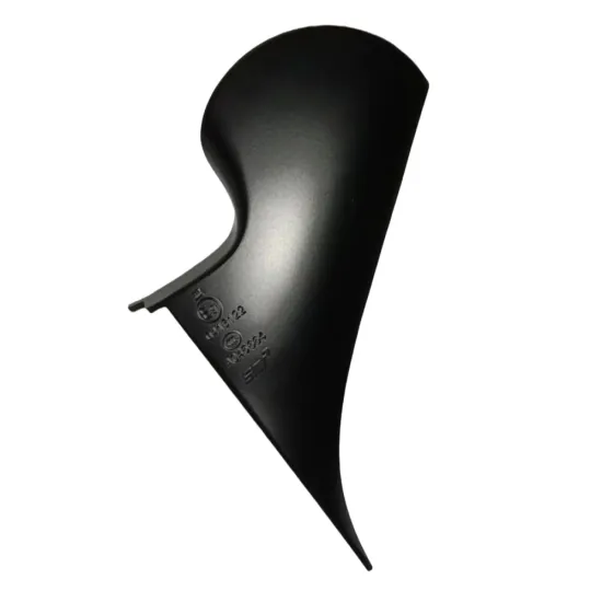 BAINEL Right Outside Mirror Cover Trim Black for Tesla Model 3 (2021-2023)