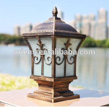 Pillar lamp housing die casting parts new design