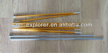 Aluminum tent poles/folding pole with shock cord