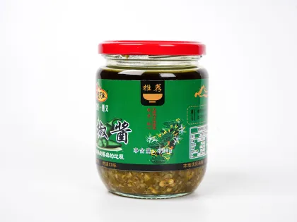 Green pepper sauce a specialty of Guizhou