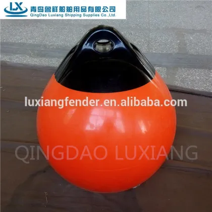 luxiang brand orange A type marine marker mooring buoy