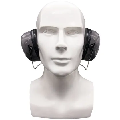 Low Visibility Soundproof Foldable Ear Defenders for Industrial and Sleep Noise Protection