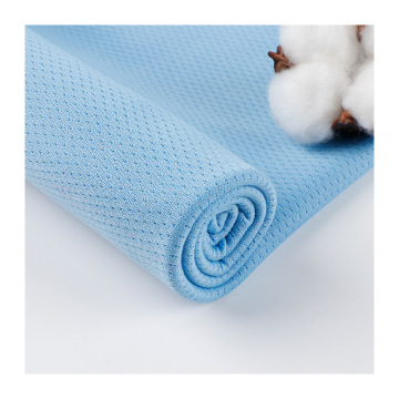 100 Polyester Eyelet Birds Eye Mesh Sports Jersey Fabric