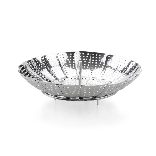 100% Food Grade Stainless Steel Seafood Steamer Basket