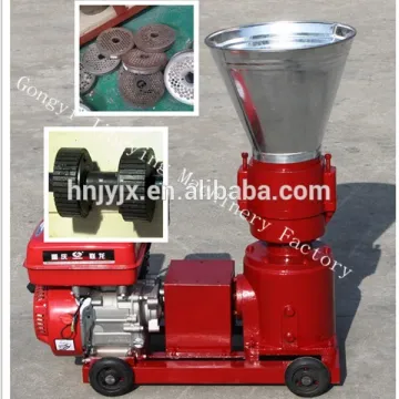 Homemade gas motor rice husk pellet machine/green grass pellet mill