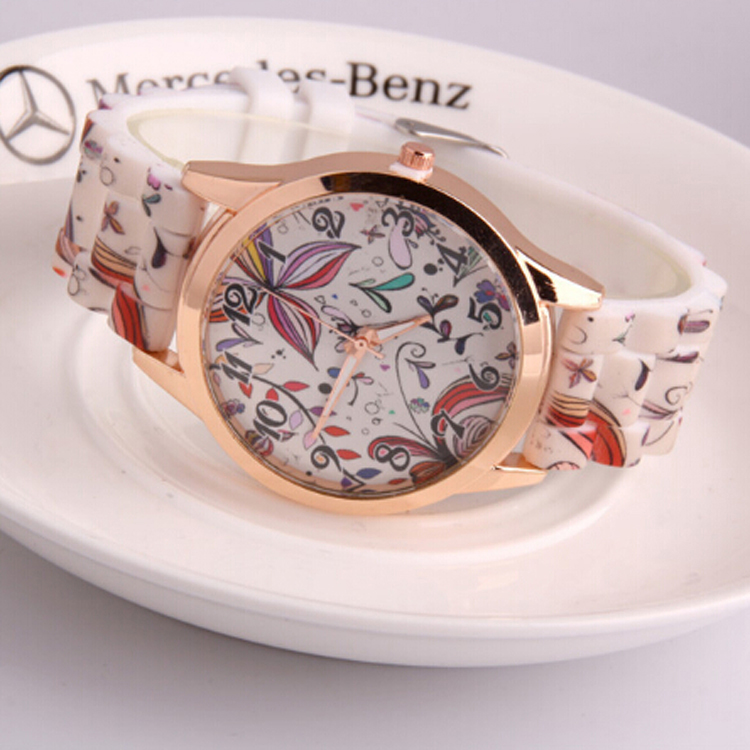 Popular promotional items cute silicon watches