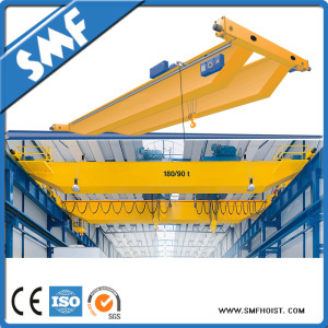 High Quality Electromagnetic Overhead Crane with Top-Slewing Trolley