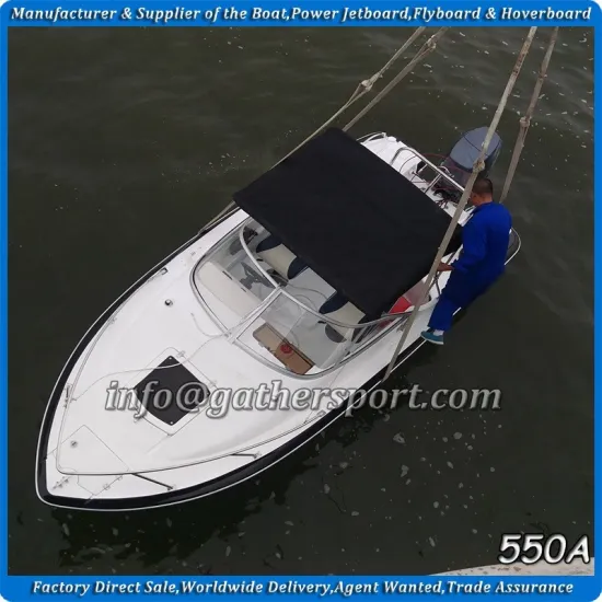 2015 Gather hot sale USA OEM 18ft fiberglass cuddy cabin boat