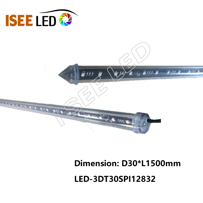 فروش داغ SPI 3D LED LED عمودی چراغ لوله عمودی