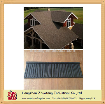 20 Years No Fade Colorful Roof Stone Tiles with 12 colors optional