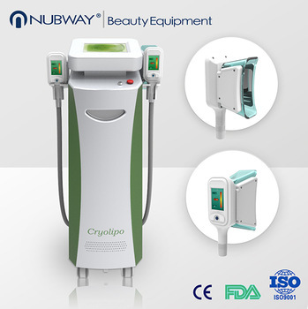 Fast fat freeze slimming !!!!! cryolipolysis cool slimming machine 2 handles